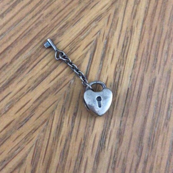 Pandora Heart Lock and Key Charm - Picture 1 of 6